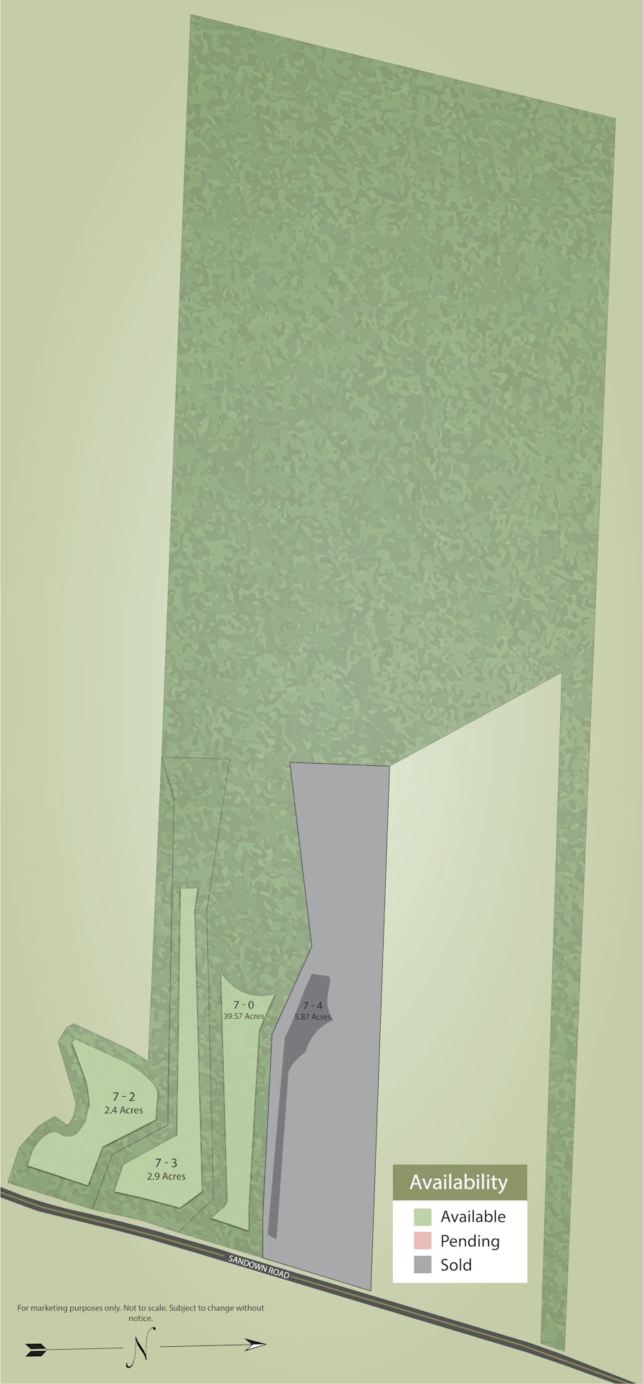 Site Plan for Sanborn Meadow 